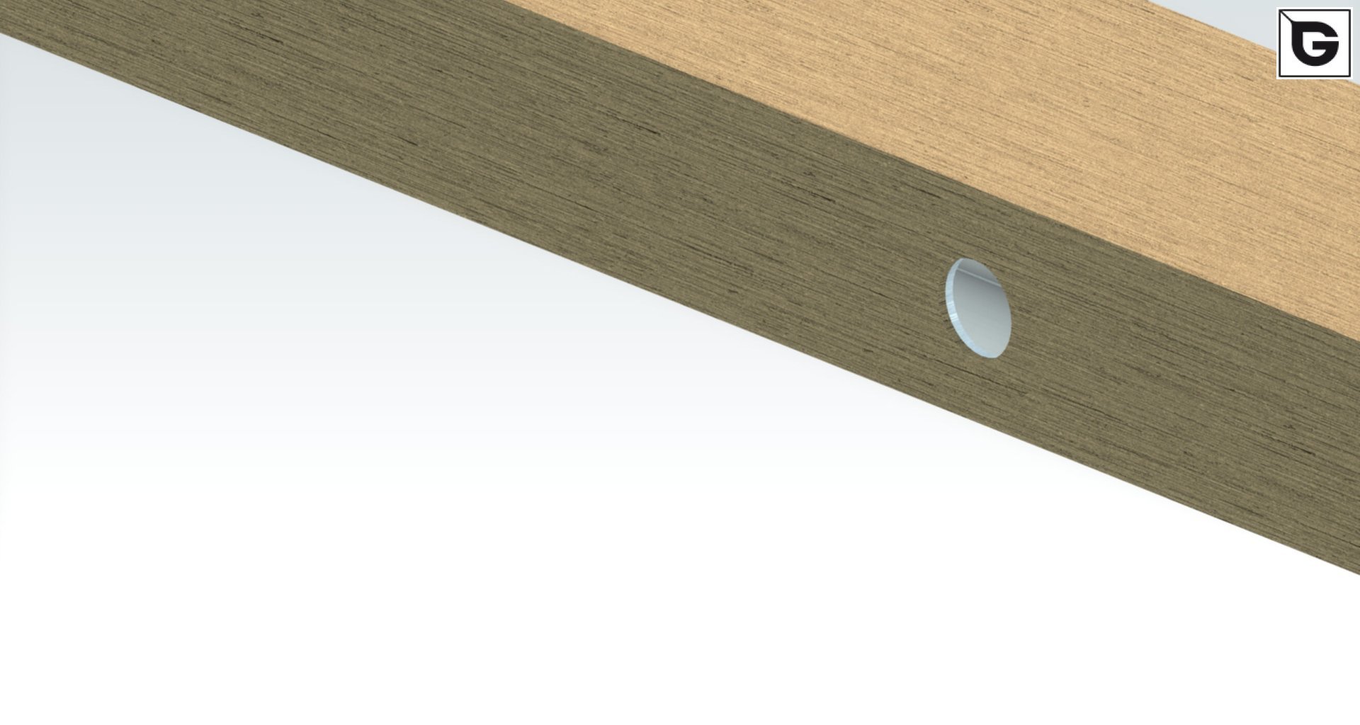 Befestigung mit 
 InPull Nut