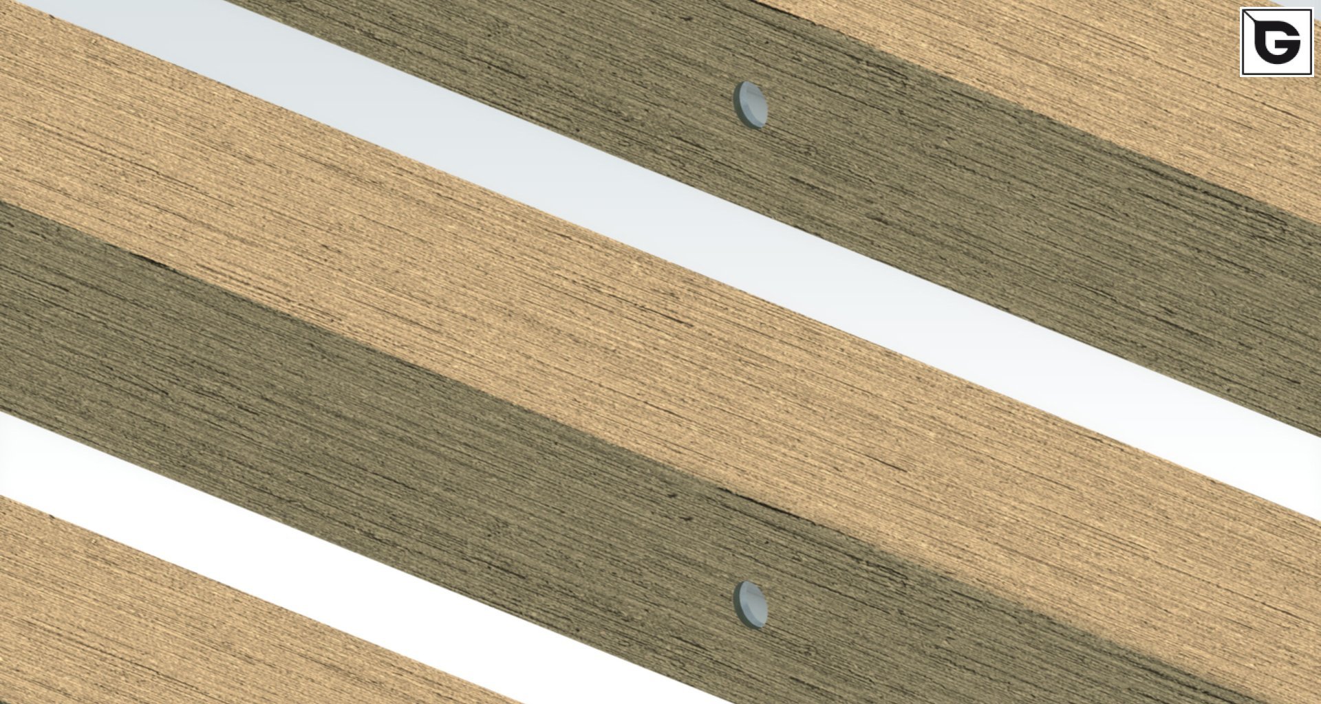 Befestigung mit 
 blind nut