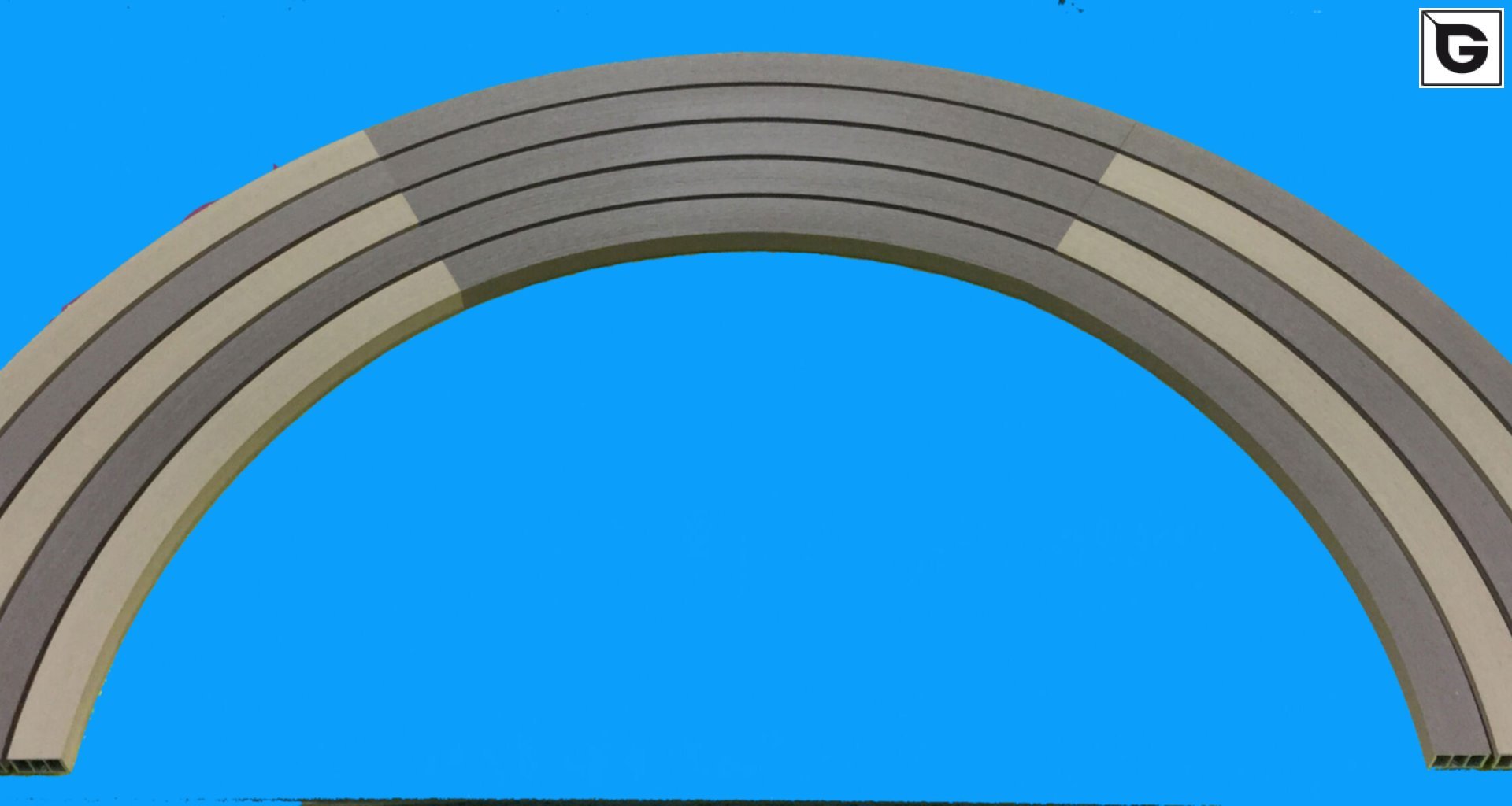 Einrichtungen_Straßenausstattung_Gebogene Profilen