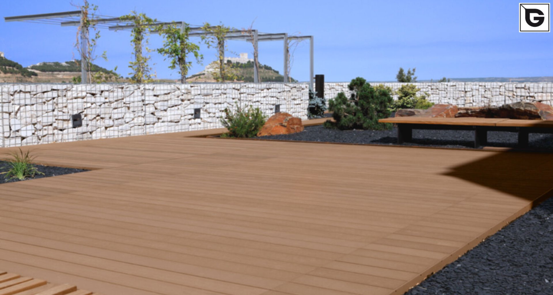 Institutionelle Einrichtungen_Dachanlage, Balk., Laufgang_Gebogene Profilen