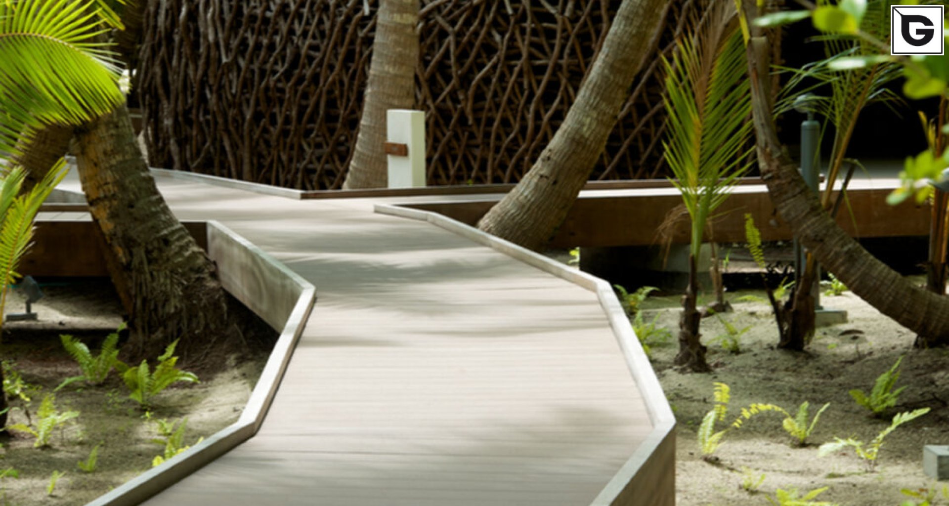 Restaurant und Hotelgewerbe_Brücken, Rampen, Gehweg_Vorzeigeprojekte - WPC holz 