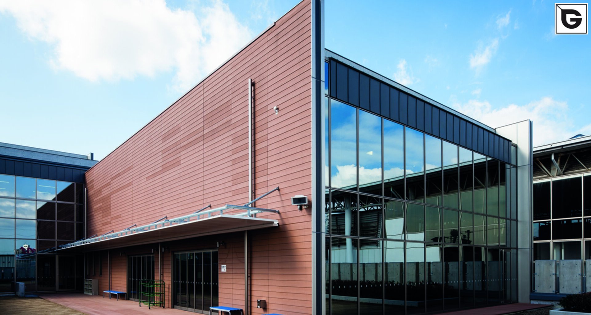 Institutionelle Einrichtungen_Fassadenverkleidung - horizontal_Ausstellung, Museum