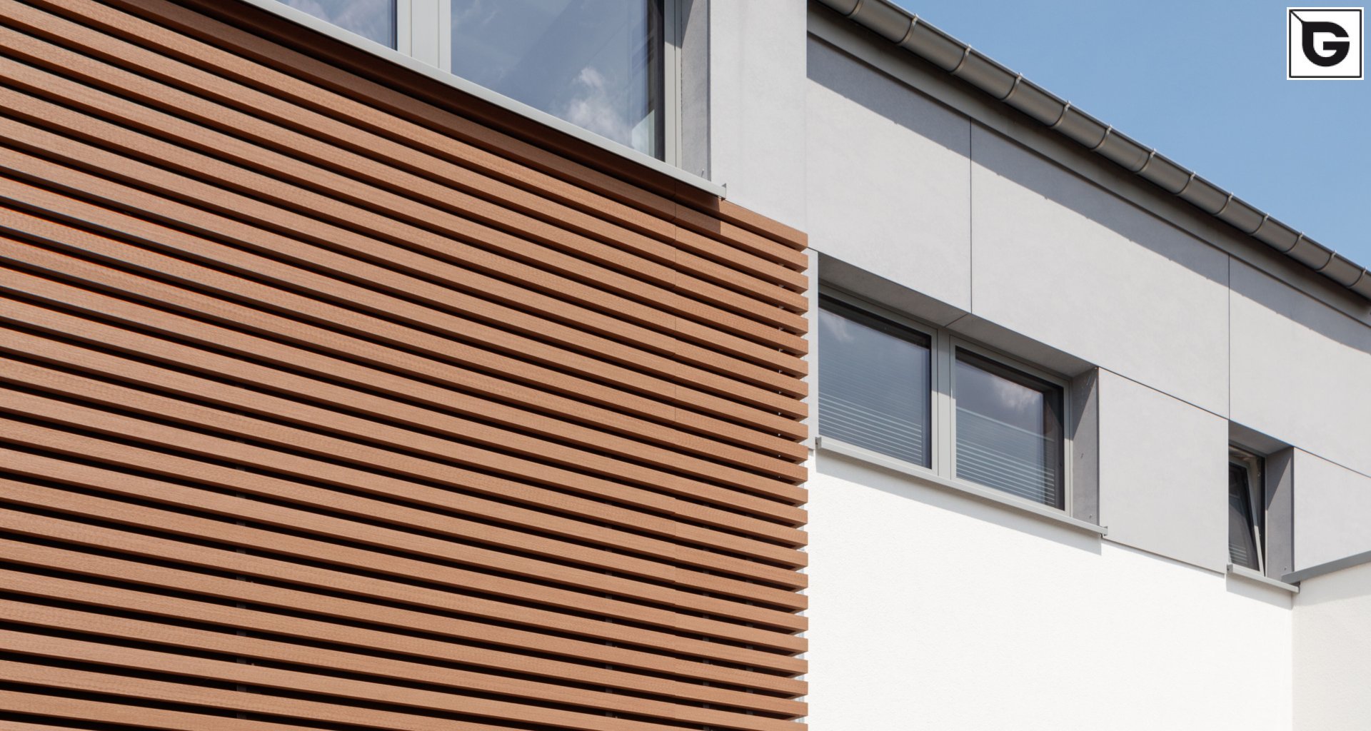 Institutionelle Einrichtungen_Offene Fassadenverkleidung - horiz._Krankenhaus, Arztpraxis