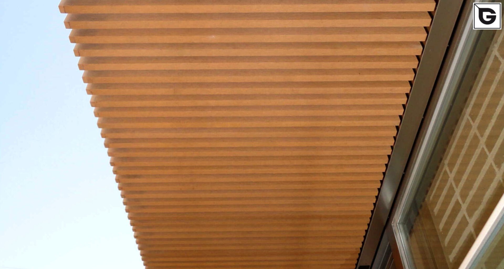 Institutionelle Einrichtungen_Pergola, Dachüberstand, Dach_Gebogene Profilen