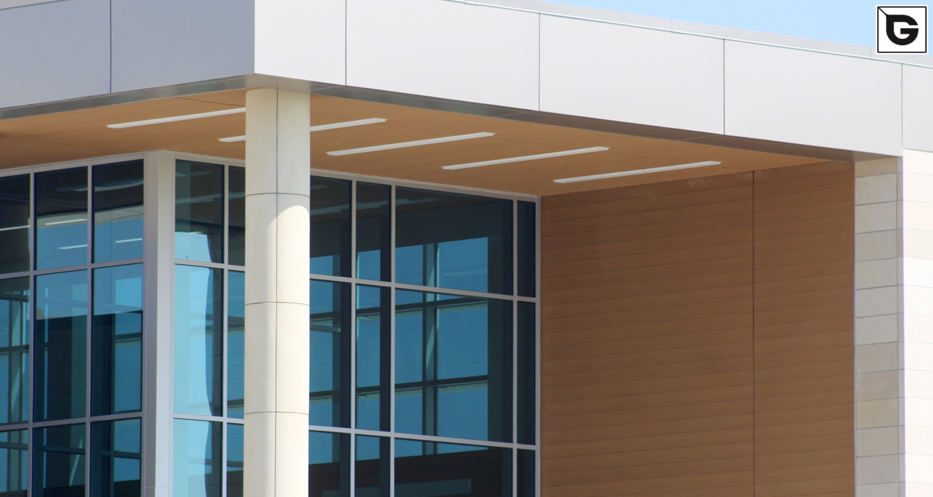 Institutionelle Einrichtungen_Dachuntersicht_Gebogene Profilen