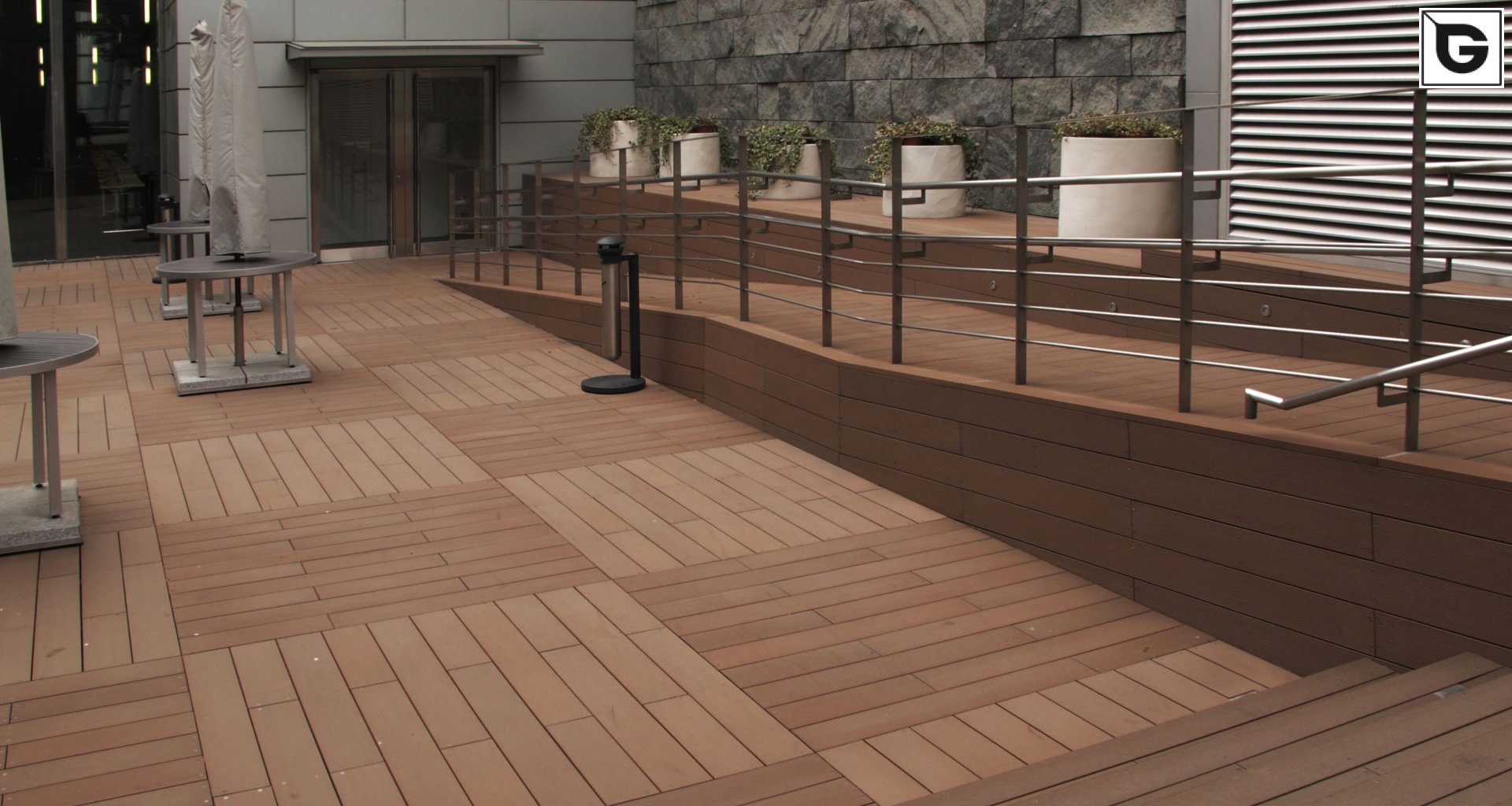 Kaufmännische Gebäude_Lattenrost_Finanzielle Institution