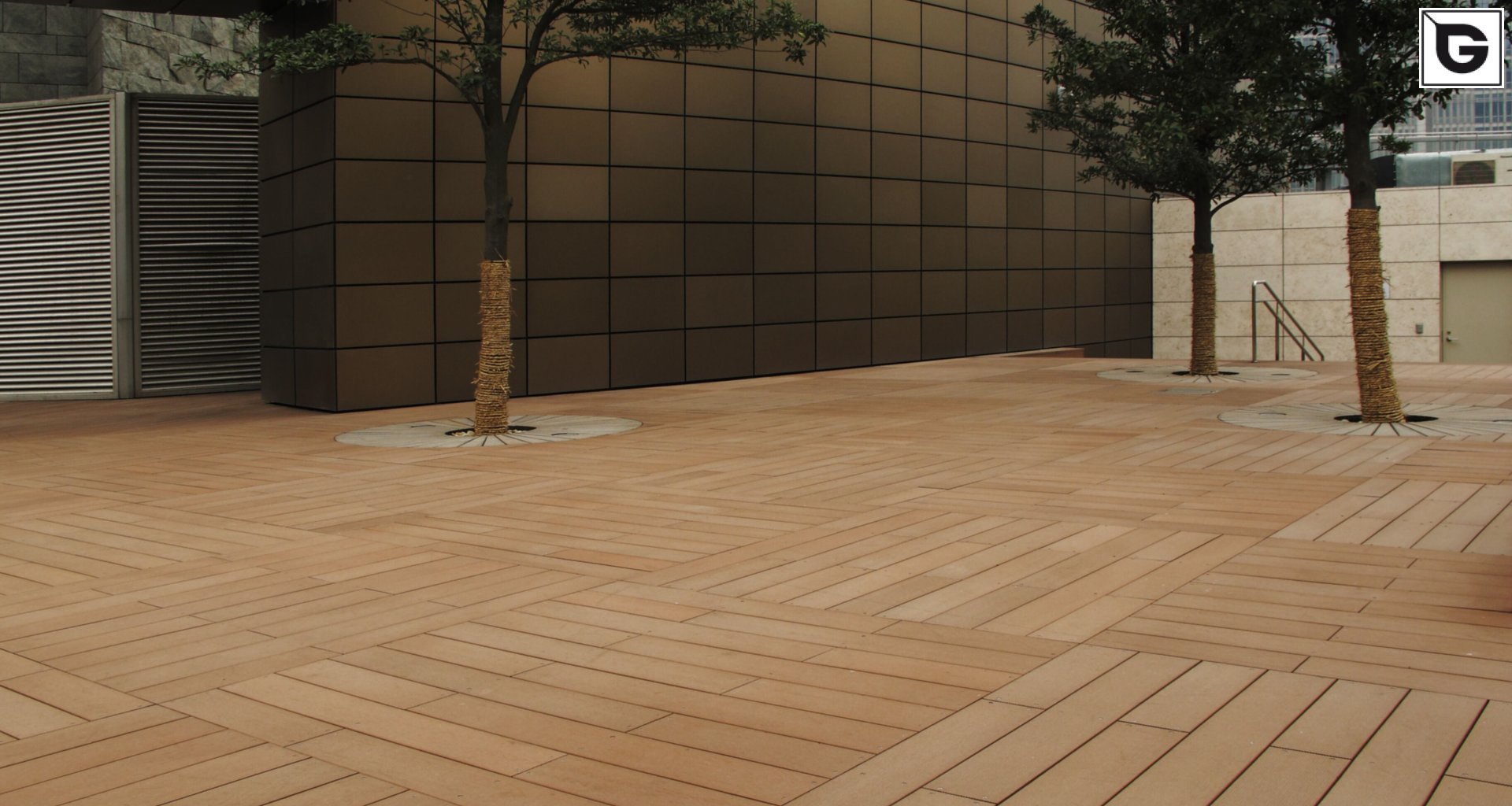 Kaufmännische Gebäude_Lattenrost_Finanzielle Institution