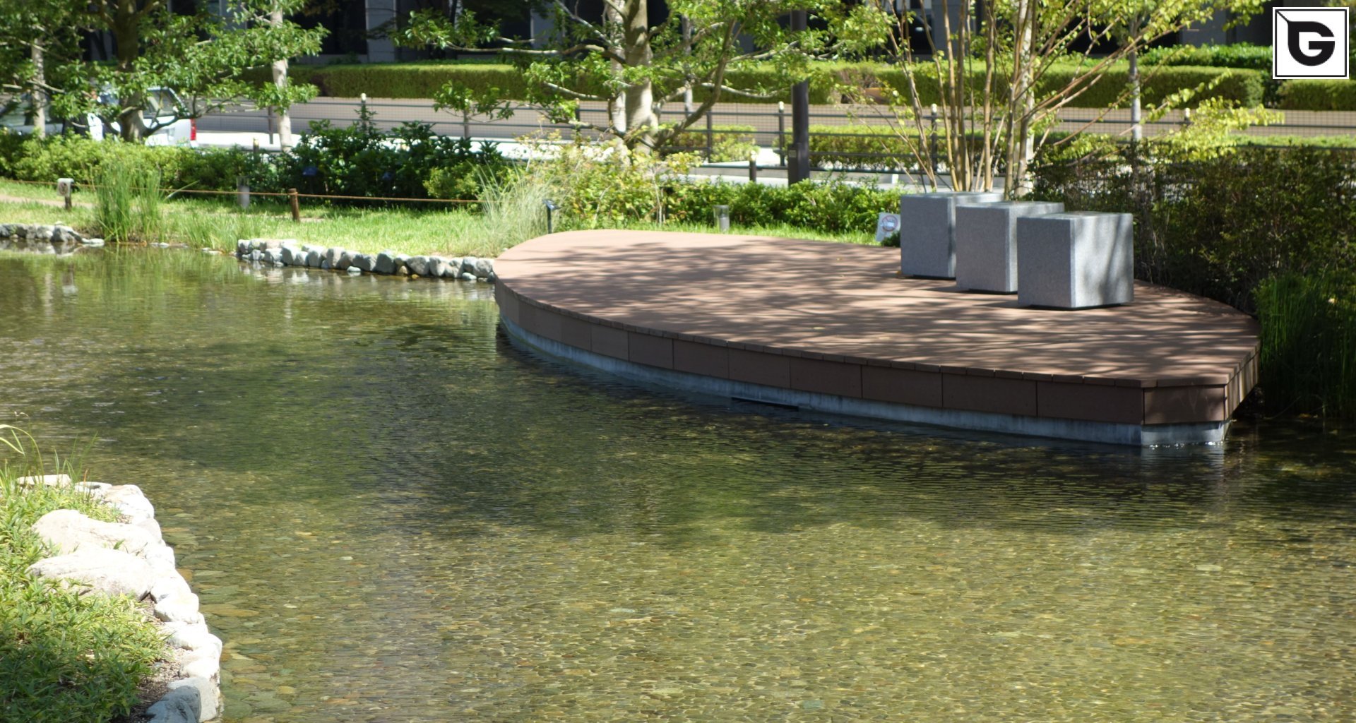 Kaufmännische Gebäude_Terrasse Gewerbliche Nutzung_Vorzeigeprojekte - WPC holz 