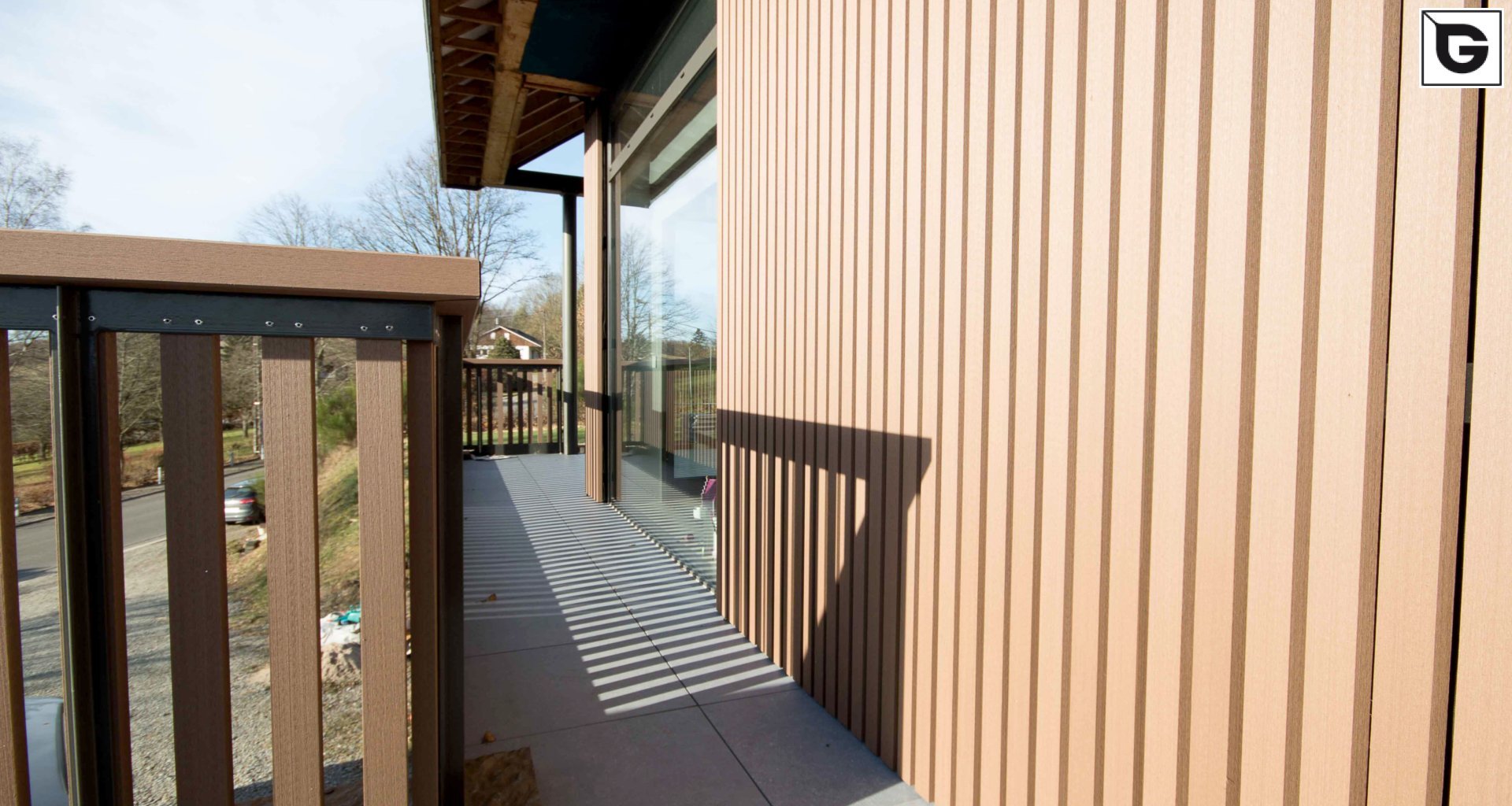 Privathaus_Offene Fassadenverkleidung - verti._Privatresidenz