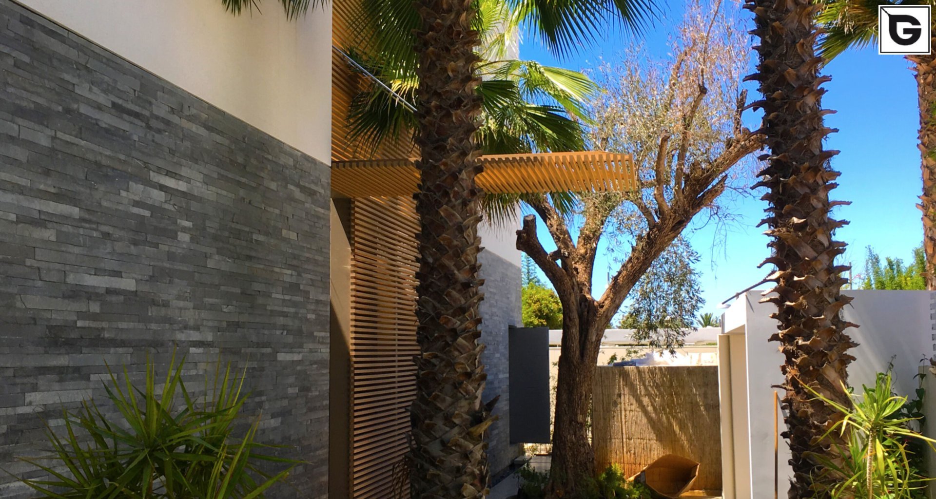 Privathaus_Horizontal Sonnenschutz, jalousien_Privatresidenz